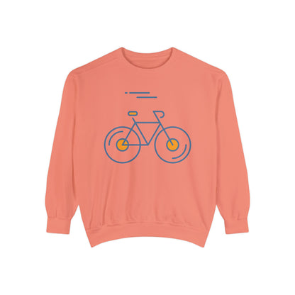 SW-063ML-24 Unisex Warm Garment-Dyed Sweatshirt