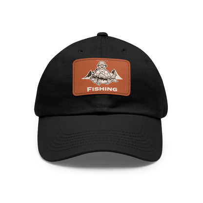 HS-051ML-24 Leather Patch Hat
