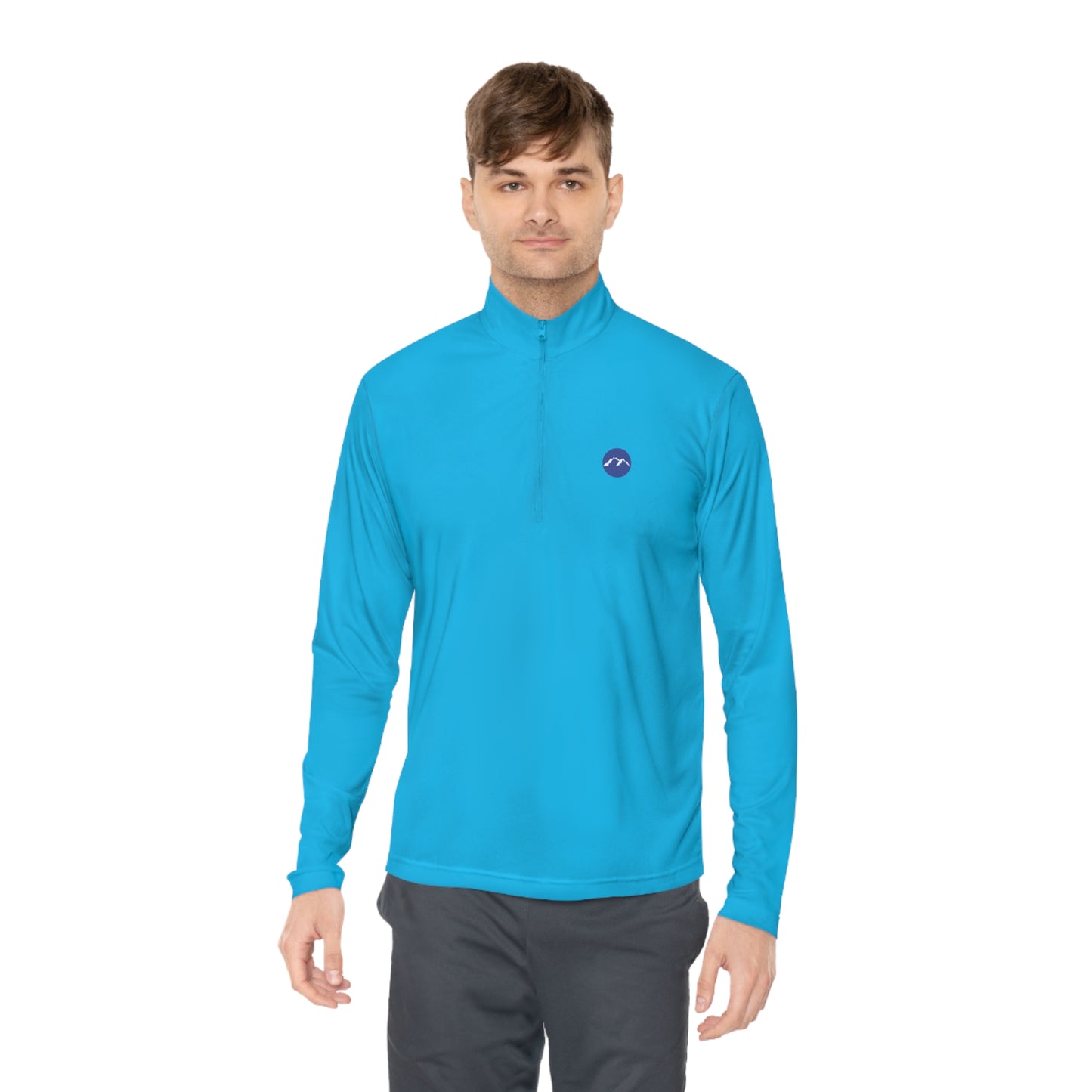 ST-072BL-24 Men Quarter-Zip Sport Tek