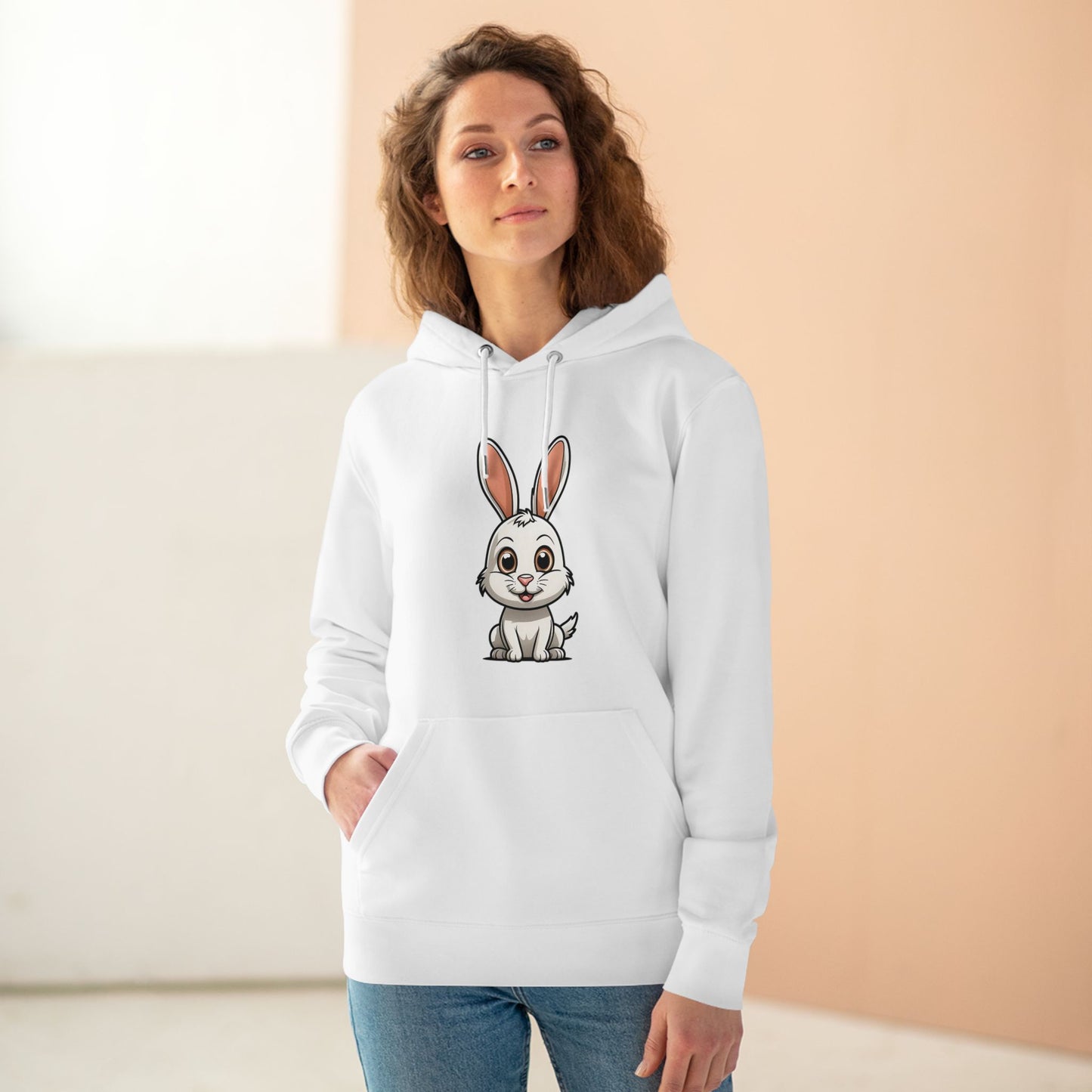 HD-057ML-24 Women Cruiser Hoodie SweatShirt for Rabbit Lover