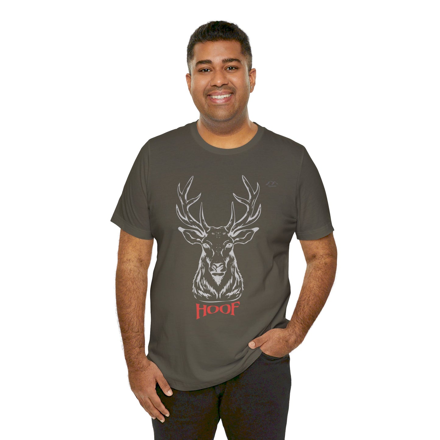 TS-032ML-24 Mule Deer T-Shirt Wildlife Art Mule Deer Design