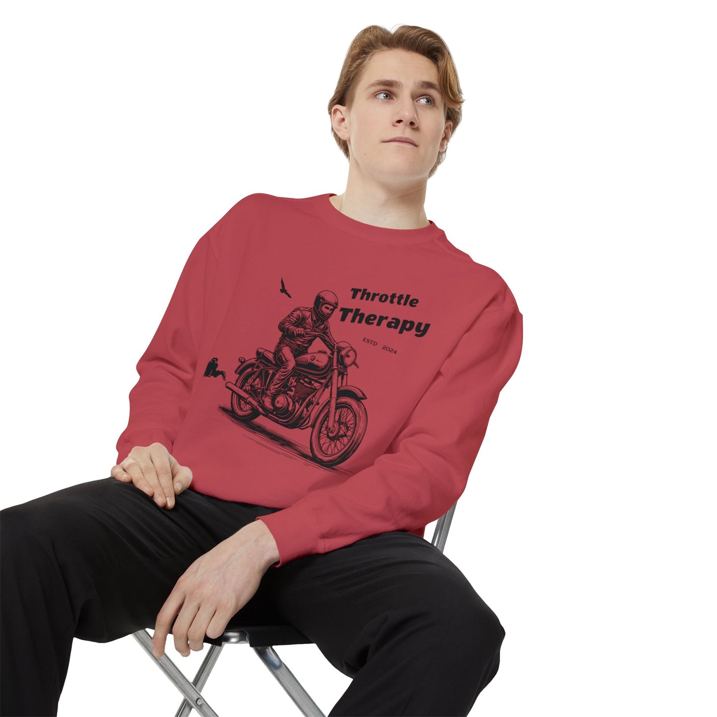 SW-064ML-24 Comfy Bike lover Sweatshirt