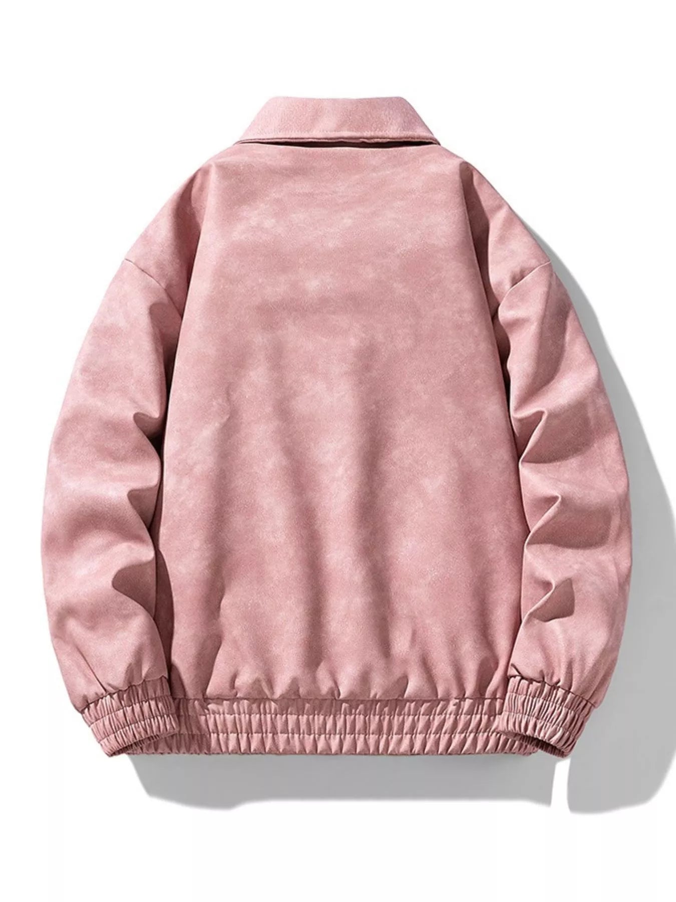 Men's Plus Size Zip Up Long Sleeve Jacket