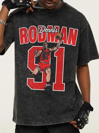 Men's Graphic Vintage Wash T-Shirt
