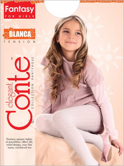 Conte Blanca 60 Den - Fantasy Opaque Tights For Girls - 4yr. 6yr. 8yr. 12yr. (8С-100СП)