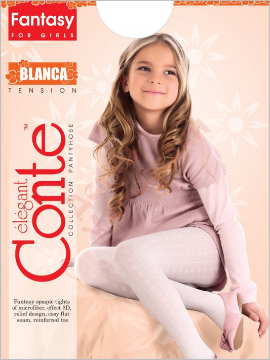 Conte Blanca 60 Den - Fantasy Opaque Tights For Girls - 4yr. 6yr. 8yr. 12yr. (8С-100СП)