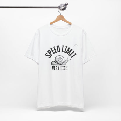 TS-091ML-24 Unisex Cute Snail T Shirt Slow And Steady Art