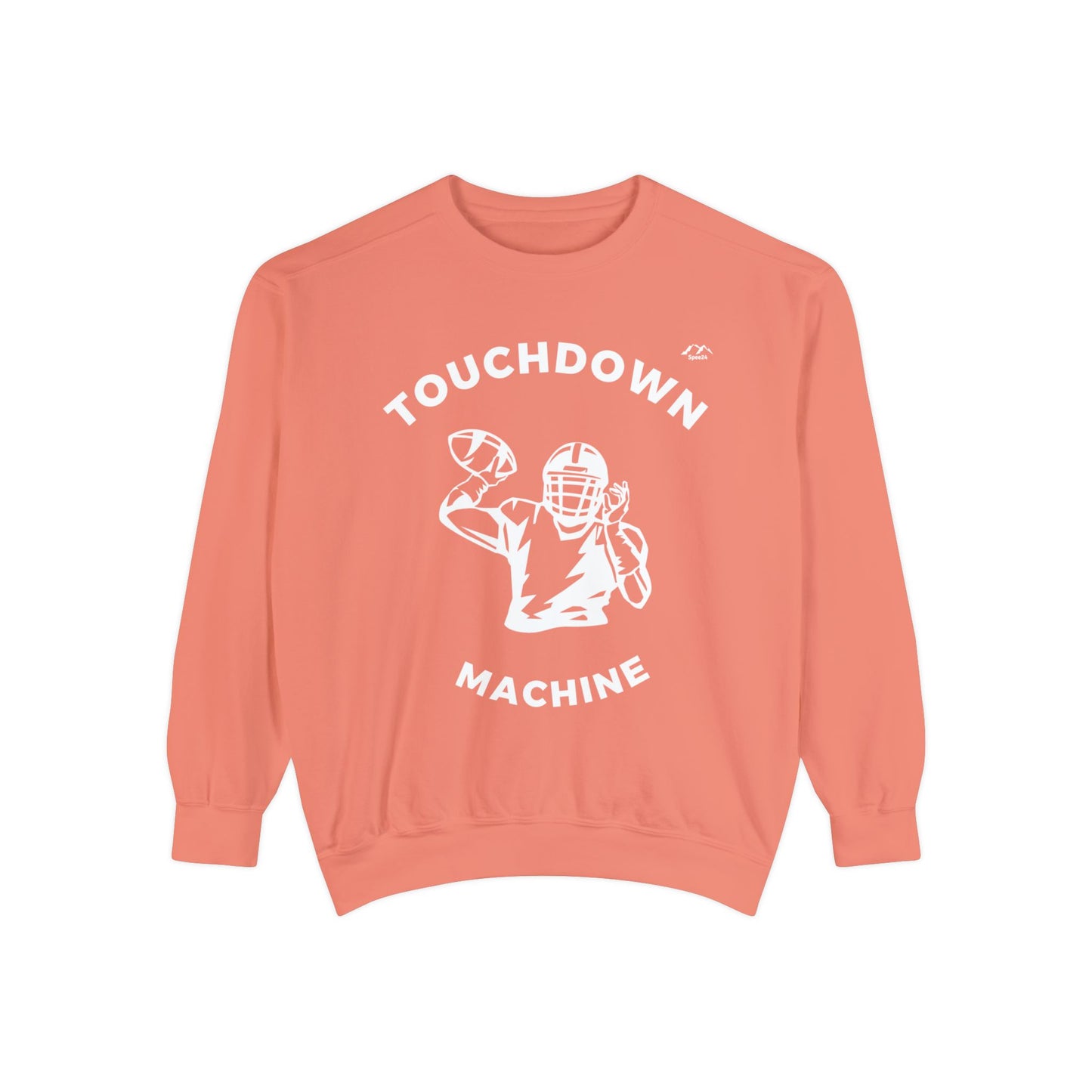 SW-117ML-24 Unisex Garment-Dyed Sweatshirt long sleeve sweat shirt for Football Rugby lovers