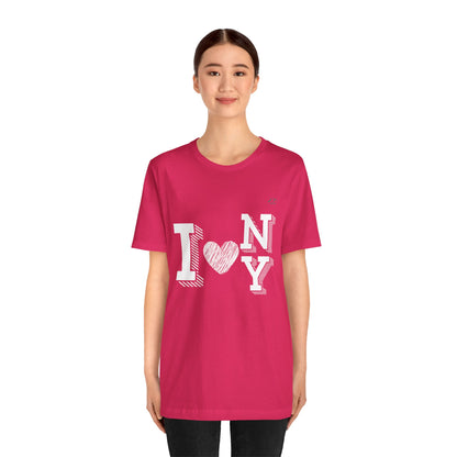 TS-081ML-24 I Love NY Newyork T Shirt Gift
