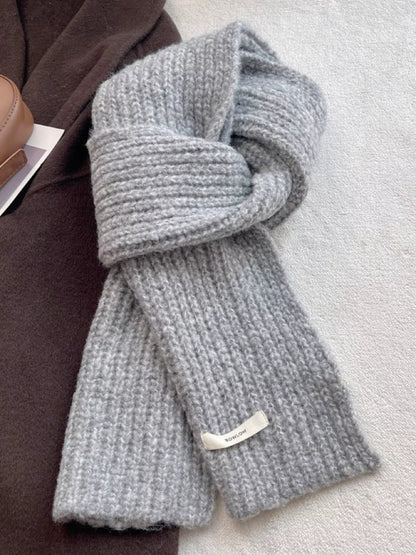 Cozy Knitted Winter Scarf