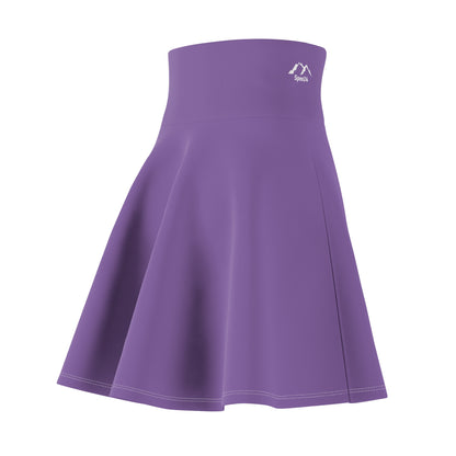 SK-086RD-24  Women's Sport Casual Wear Skater Skirt Purple GenZ