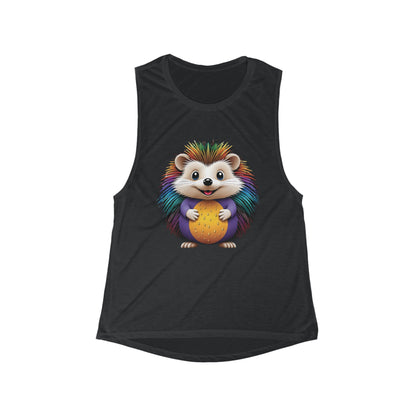 TK-071ML-24  Women's Flowy Scoop Muscle Tank