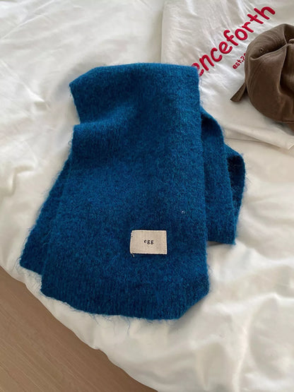 Cozy Knitted Winter Scarf