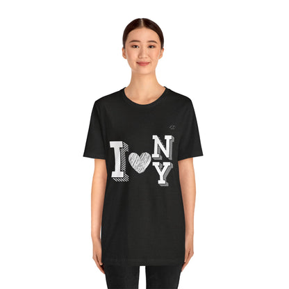 TS-081ML-24 I Love NY Newyork T Shirt Gift