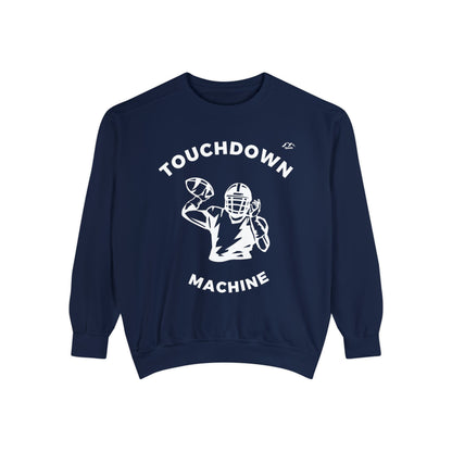 SW-117ML-24 Unisex Garment-Dyed Sweatshirt long sleeve sweat shirt for Football Rugby lovers