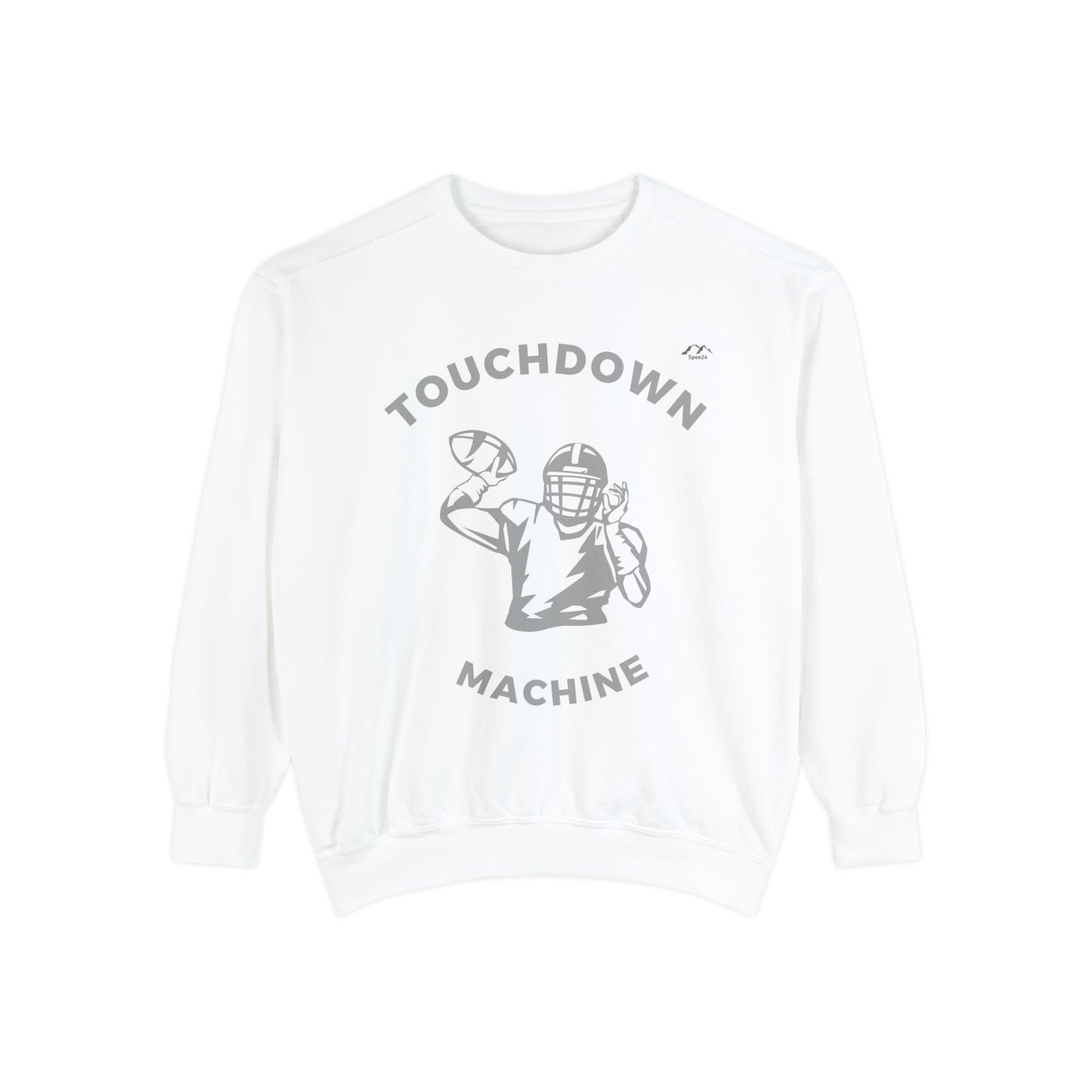 SW-117ML-24 Unisex Garment-Dyed Sweatshirt long sleeve sweat shirt for Football Rugby lovers