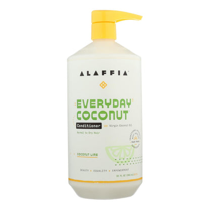 Alaffia Coconut Lime Ultra Hydrating Conditioner  - 1 Each - 32 Fz