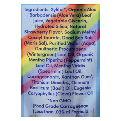 Lumineux  Oral Essentials Kids Strawberry Toothpaste - Natural Flavor - 3.75 Oz