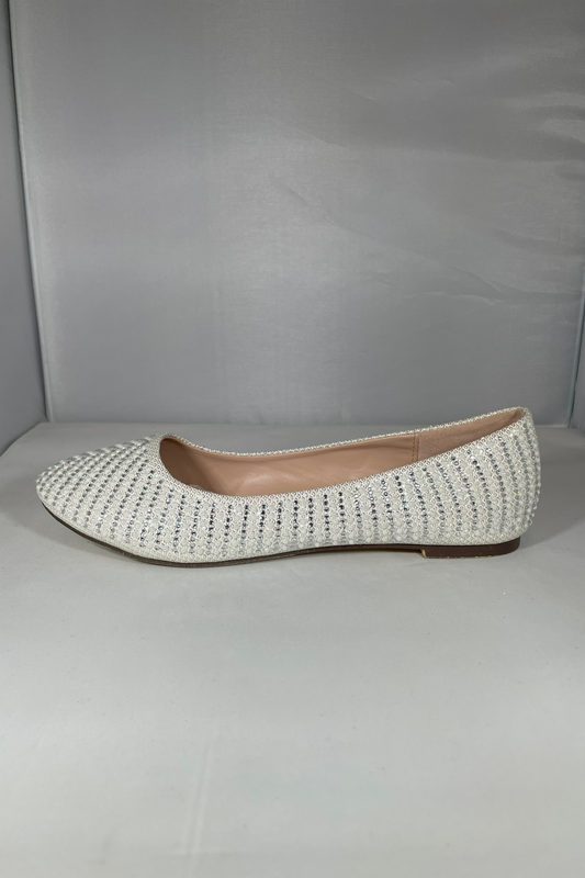 White Shimmer Flat