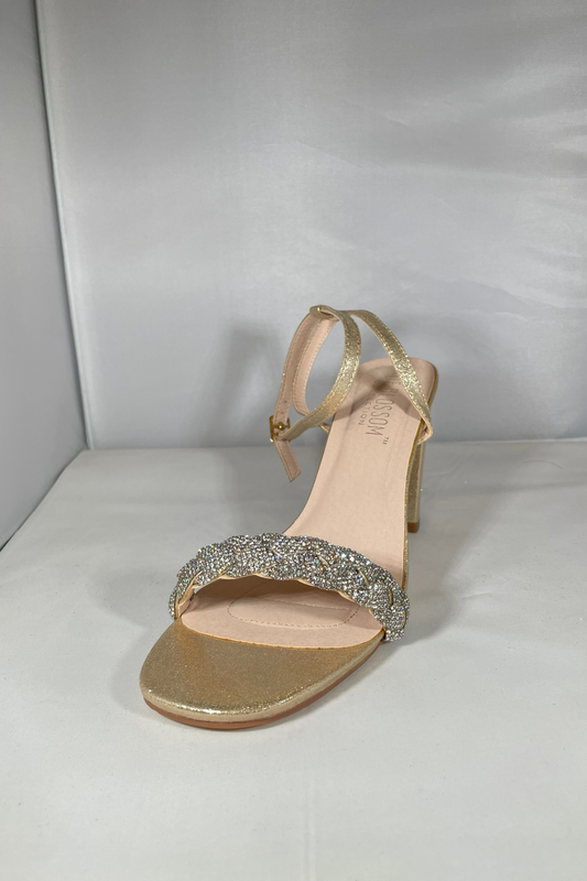 Champagne Block Heel