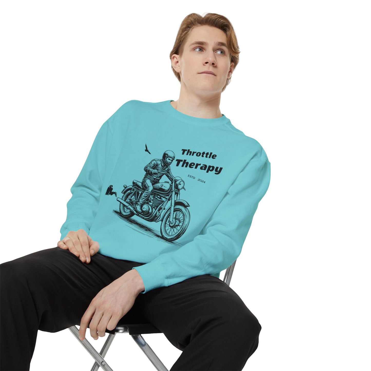 SW-064ML-24 Comfy Bike lover Sweatshirt