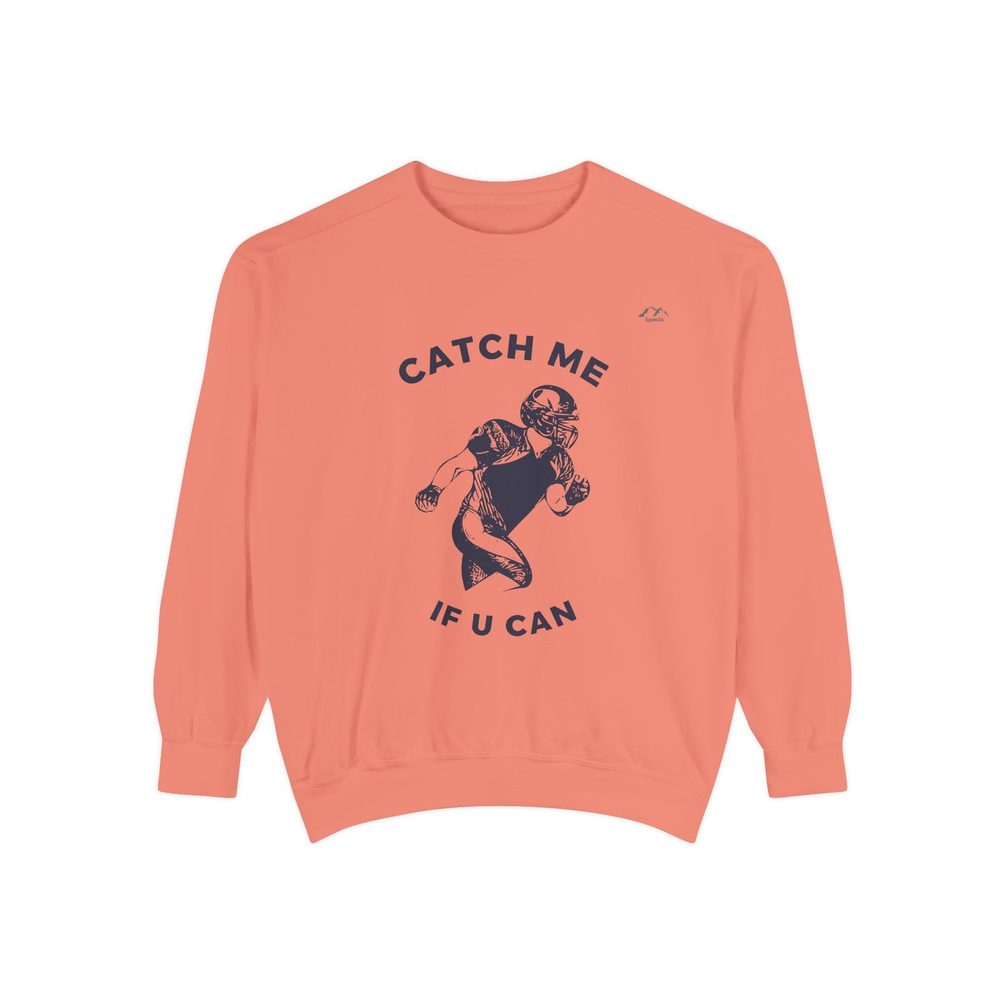 SW-119ML-24 Unisex Garment-Dyed Sweatshirt long sleeve sweat shirt for Football Rugby lovers