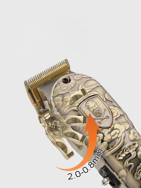 Vintage Engraved Cordless Hair Clipper