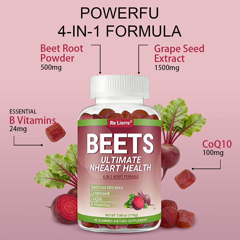 Beet Gummy Candies