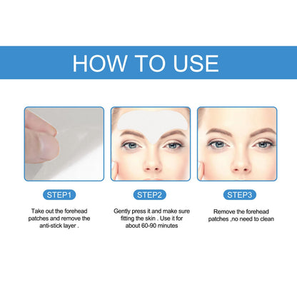 EELHOE Forehead Wrinkle Patch Reduces Wrinkles, Tightens Wrinkles, Moisturizes And Smooths The Skin