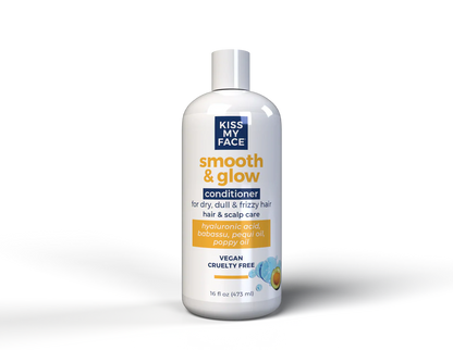 Kiss My Face Smooth & Glow Conditioner - 16 Fl Oz