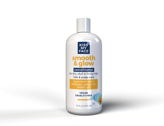 Kiss My Face Smooth & Glow Conditioner - 16 Fl Oz