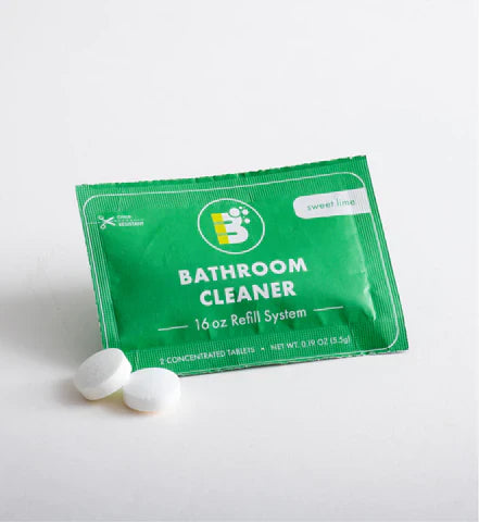 Boulder Clean - Fresh Sweet Lime Bathroom Cleaner Tablets (4-Pack, 30 Count/Pack)