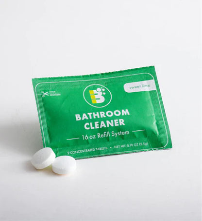 Boulder Clean - Fresh Sweet Lime Bathroom Cleaner Tablets (4-Pack, 30 Count/Pack)