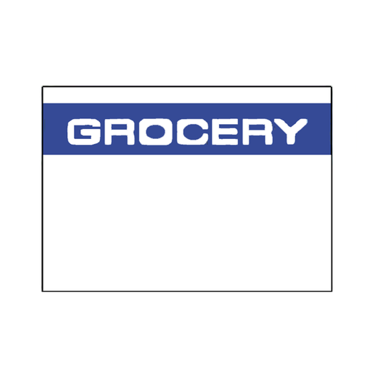 Garvey 22-6 LabeleWhite/ Blue Grocery 11,000 pc strd
