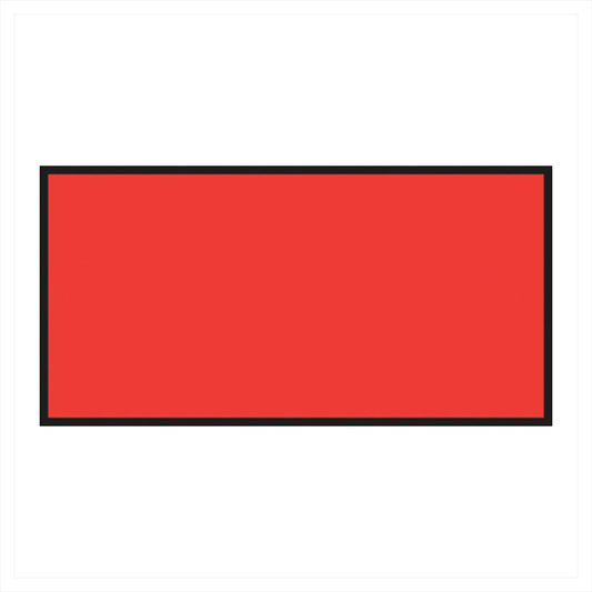 Monarch 1110 Label Flourescent Red Blank 17,000 pc strd