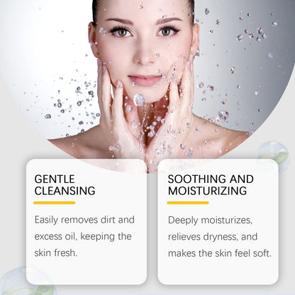 EELHOE Amino Acid Cleanser, Gentle Cleansing Facial Skin Moisturizing And Nourishing Skin Care Cleanser