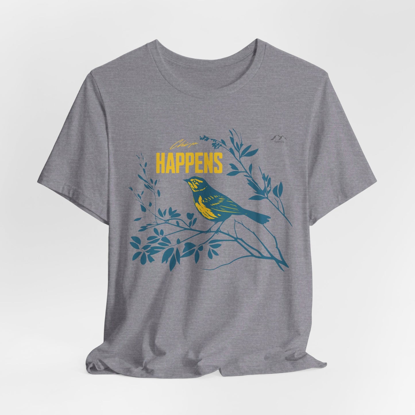 TS-031ML-24 Bird Lover Sparrow Art T Shirt