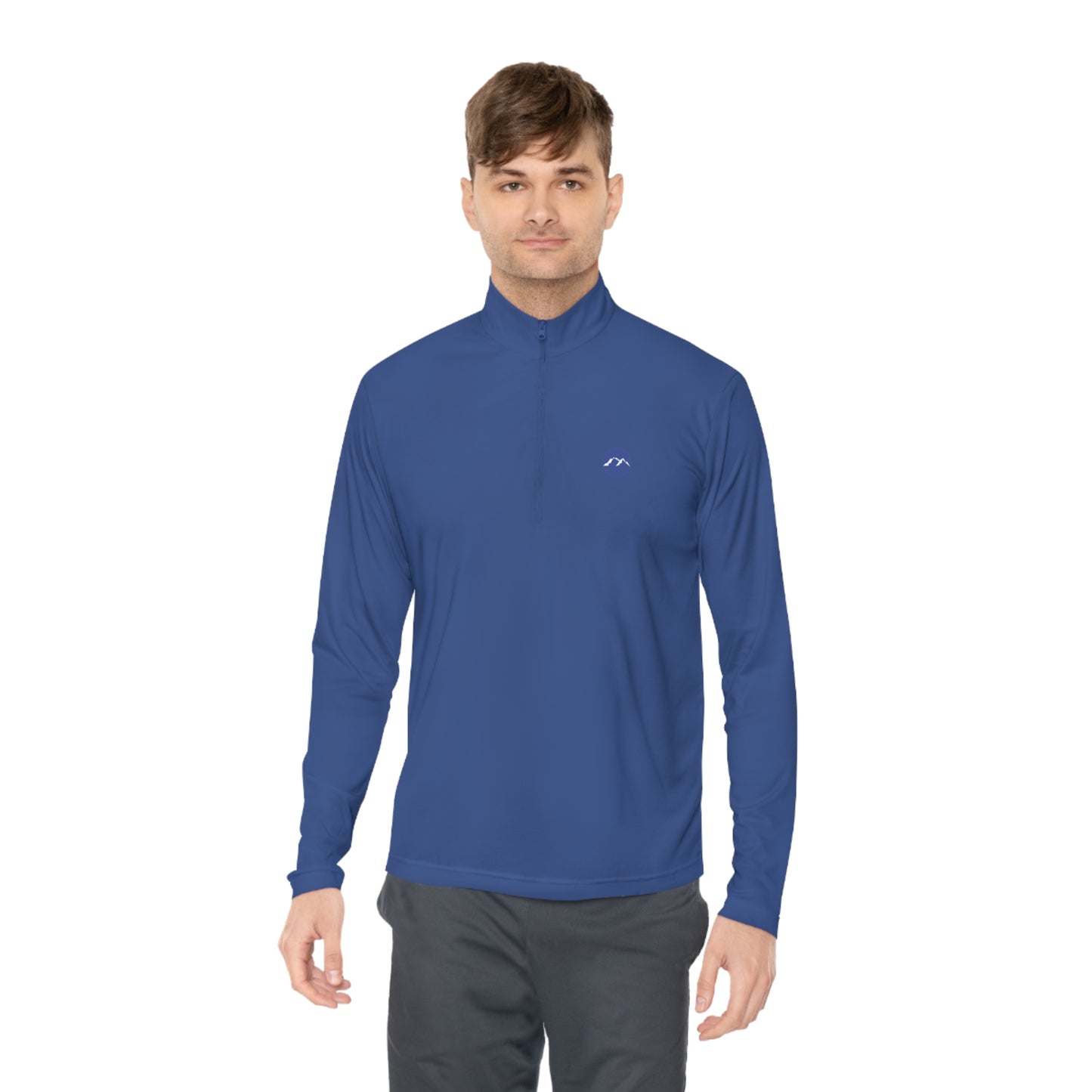 ST-072BL-24 Men Quarter-Zip Sport Tek
