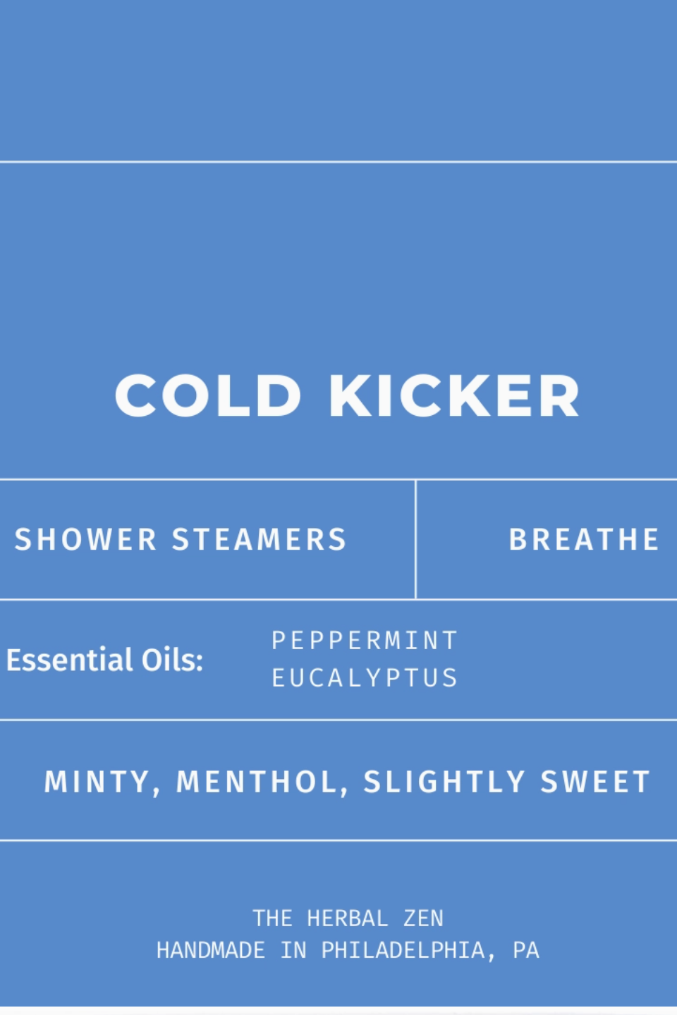 Shower Steamer - Cold Kicker
