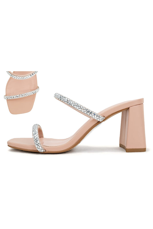 Rhinestone High Heel