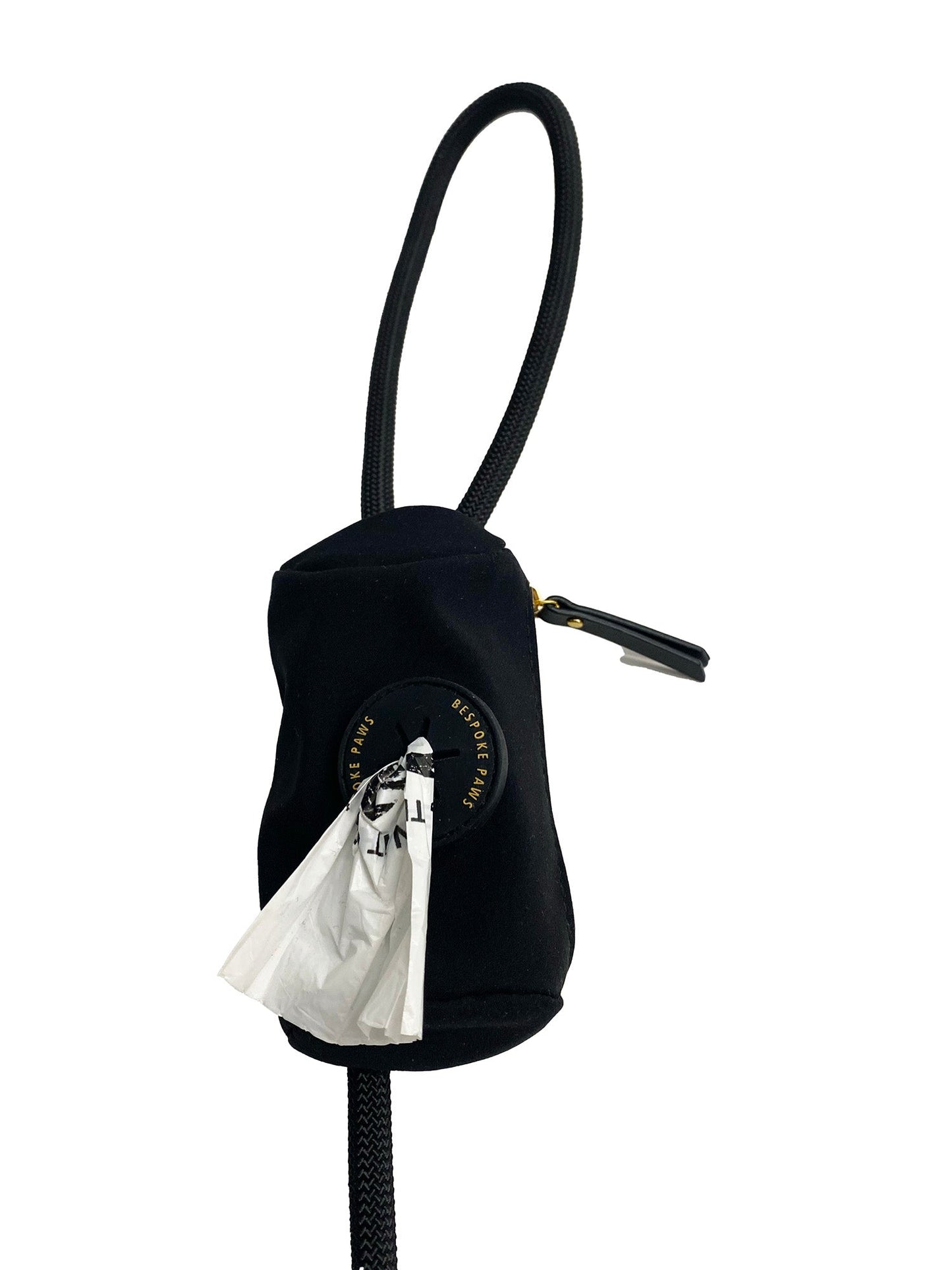 Pawsh Pouch: Dangle-Free Waste bag Dispenser-Black