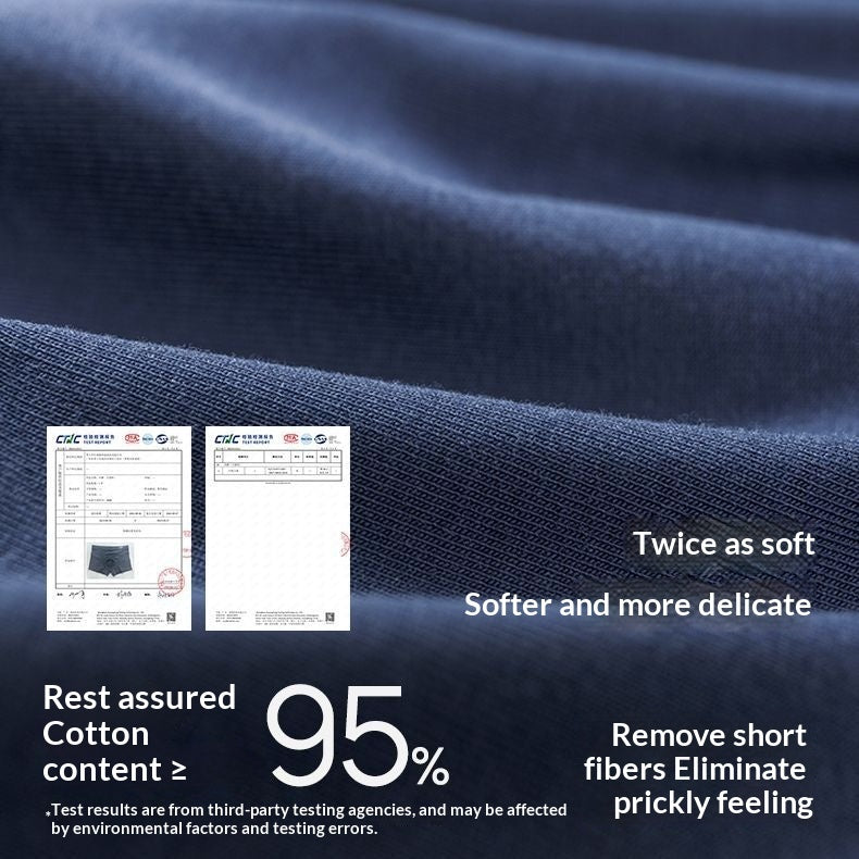 Open-front Mens Pure Cotton Briefs