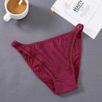 Low waist sexy panties underwear