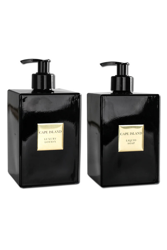 Black Gold Luxury Liquid Soap & Lotion Gift Set | Grand 500ml