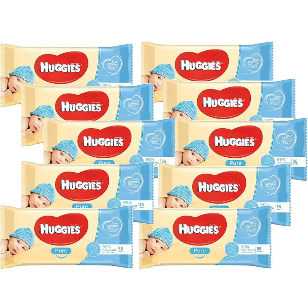 Huggies Baby Wipes Pure 56 ct
