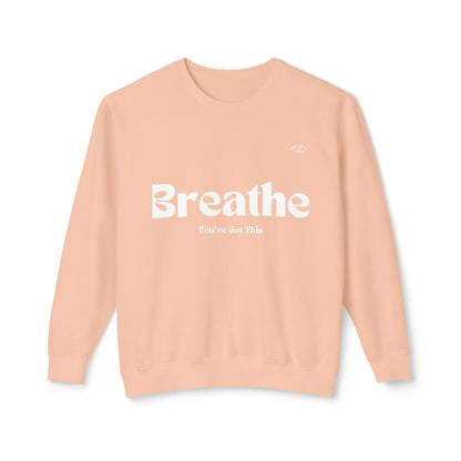 SW-114ML-24  Unisex Lightweight Crewneck Sweatshirt Mental Health Awareness Long Sleeve Shirt Cozy Comfort Tee for Generation Z Self-Care Shirt Mental Health Shirt Cozy Shirt
