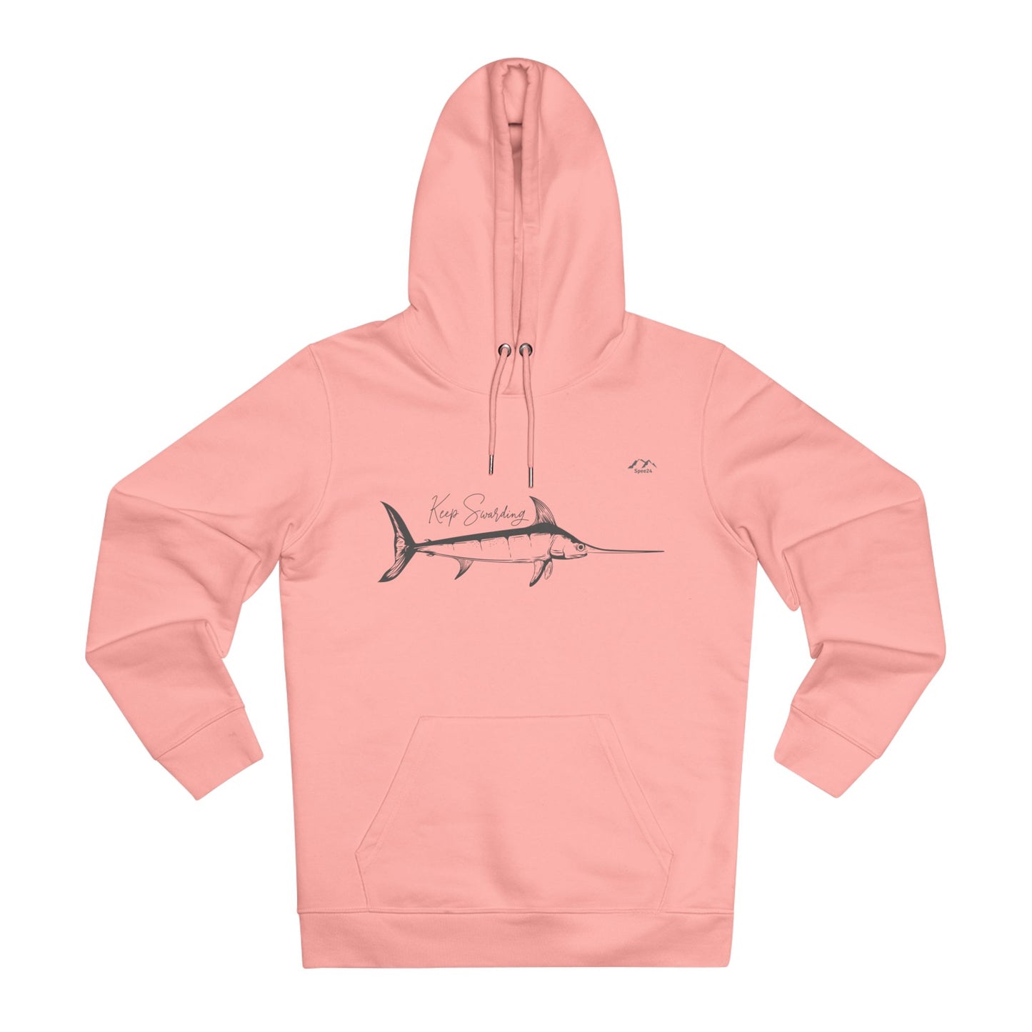 HD-054ML-24 Swordfish Hoodie Ocean Lover Swordfish Art Fishing Gift