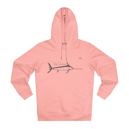 HD-054ML-24 Swordfish Hoodie Ocean Lover Swordfish Art Fishing Gift