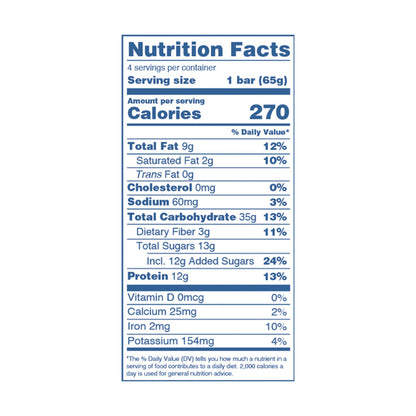 Gomacro Protein Bar, Chocolate Chip Oatmeal, 2.3 Ounce (Pack of 7)