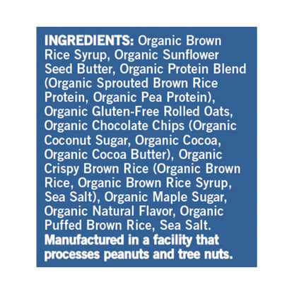 Gomacro Protein Bar, Chocolate Chip Oatmeal, 2.3 Ounce (Pack of 7)